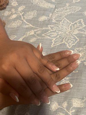 It was my first experience doing my nails, and it was awesome The service was good. I will be coming back.