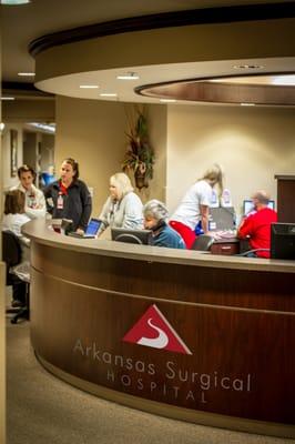 The caring staff on the Patient Care Unit at Arkansas Surgical Hospital.