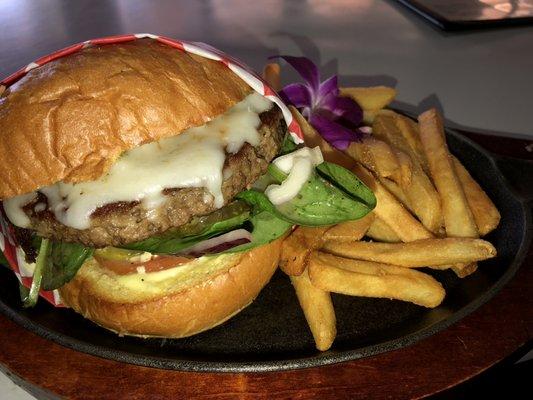 The Impossible Burger (100% Veggie patty)