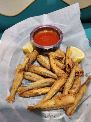 Fried smelt