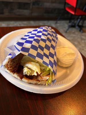 Mo's Gyro Wrap.  So good.