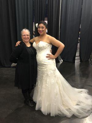 Denise & Rashida at the Bridal Extravaganza