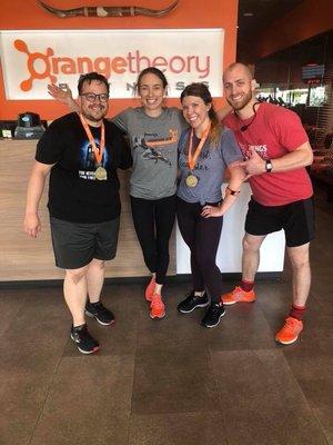 Marathon month winners -power walking game strong!