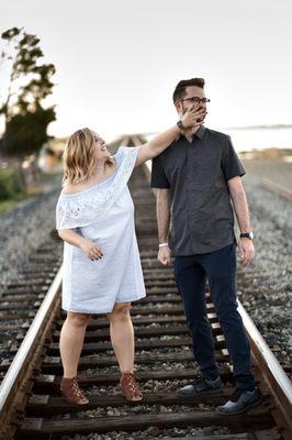 From our engagement shoot. Both cuts by Natalie!