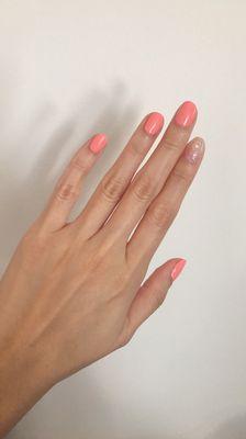 UV color gel nails