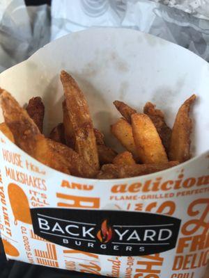 I selected SEASONED CUT FRIES