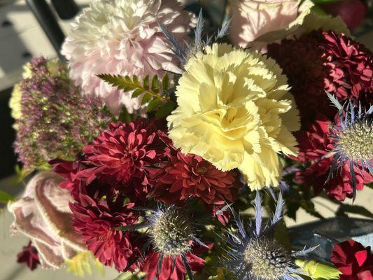 This bouquet is two weeks old and still stunning