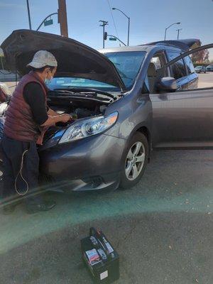 Changing my car battery