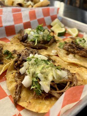 Brisket tacos