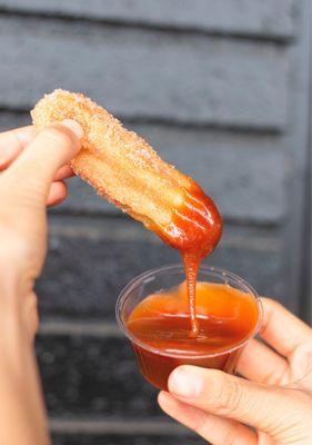 Mini Churros (5 Pack) with Caramel Sauce