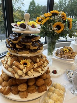 Bridal shower pastries