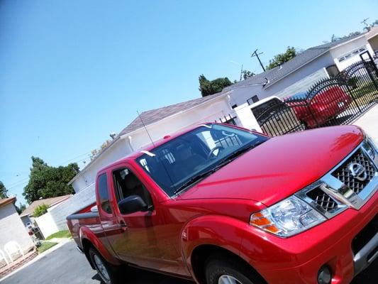 2015  Nissan Frontier windshield $375xx OEM mobile service Pilkington