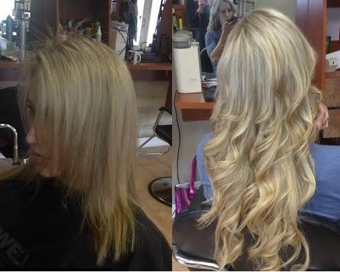 Extensions done by Nikki at Salon Mulan!