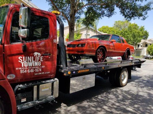 50$ Towing in Broward county flat rate