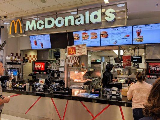 Storefront. Concourse E food court.