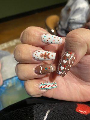 Ginger bread nails