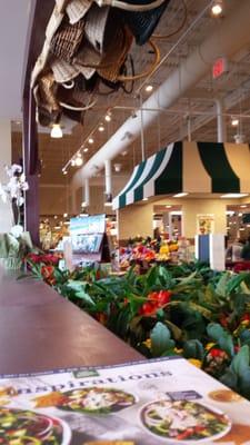 Interior of The Fresh Market.