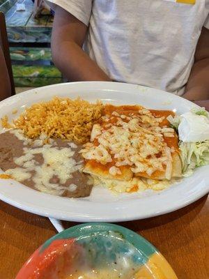 Queso enchiladas!!!