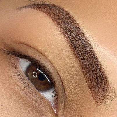 Powder Ombre brow tattoo lasts up to 3 years + never have to fill in your brows again