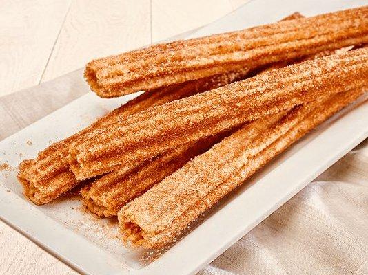 Churros rellenos de cajetas