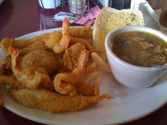 Small seafood platter