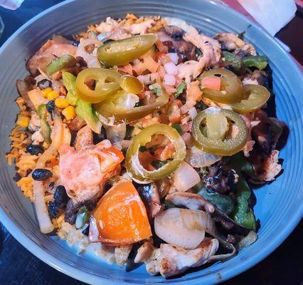 Fajita Rice Bowl