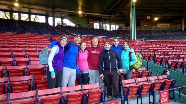 2015 Spartan Sprint Fenway Team (before)