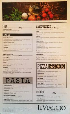 Menu Front