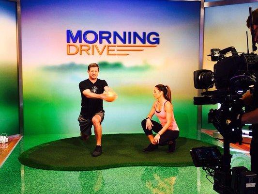 Golf Channel fitness contributor