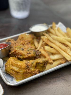 Mango Habanero Tenders + Fries