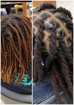 Color and retwist