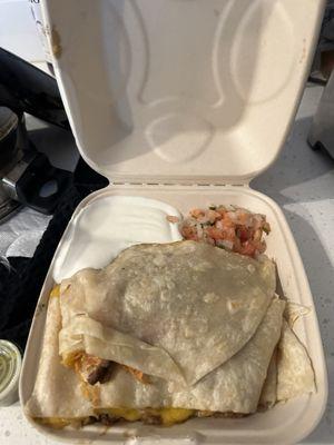 Steak quesadilla