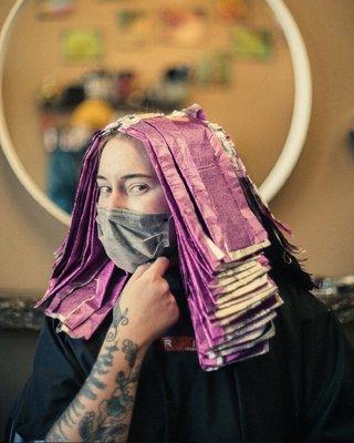 Head full of foils