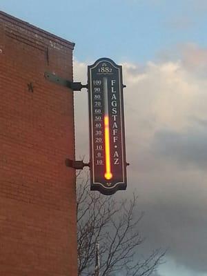 City thermometer