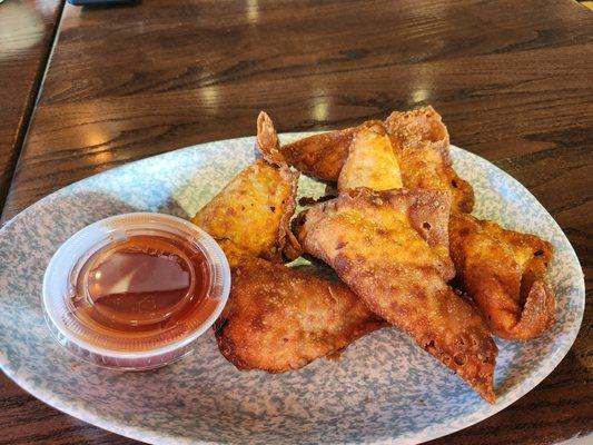 Ginger chicken wontons - lacked ginger flavor