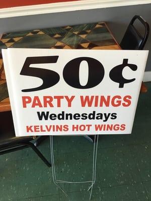 Every Wednesday! No limit! Chicken only!