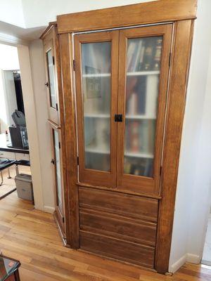 1890s restoration work on cabinets