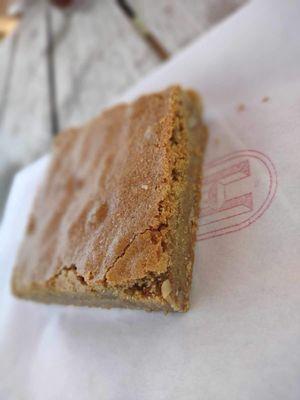 Brown Butter Bourbon Blondie