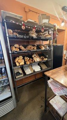 Fresh baked breads