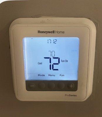 Stuck thermostat