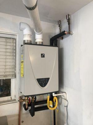 Tankless water heater