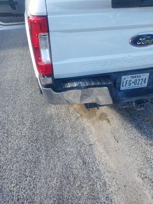 Thanks for my bent bumper!