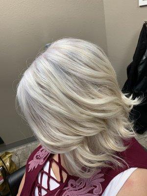 Haircut and color by Dawn