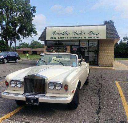 Classy shoppe with classy cars