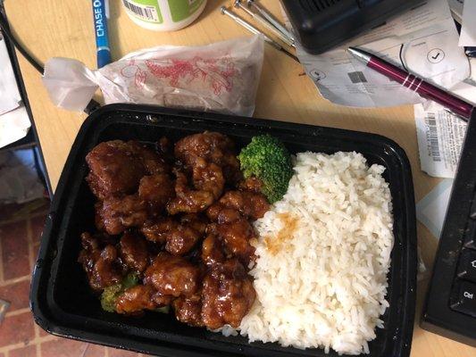 Sesame chicken