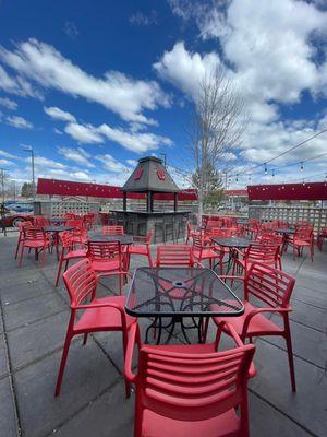 Great weather? Come visit us on the patio!!