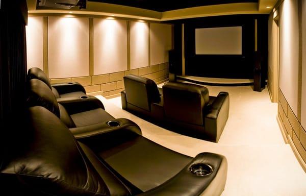 Custom Home Theater Installed by Elegant Home Theaters a division of Modern Home Technologies, LLC