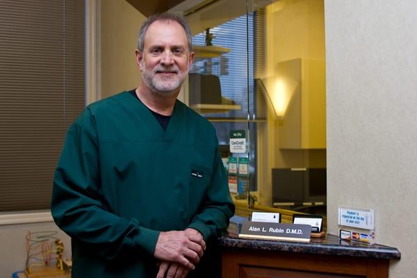 Alan L. Rubin, DMD offers CareCredit patient financing at his dental practice.