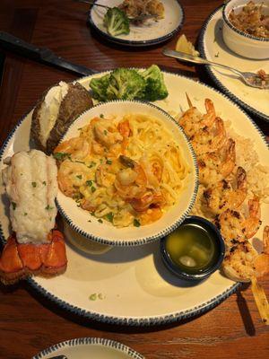 Lobster & Shrimp Overboard