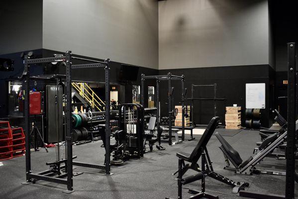 Weight lifting area